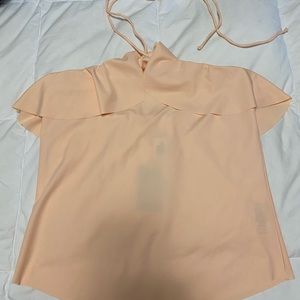 Wilfred Free Ruffle Halter Top